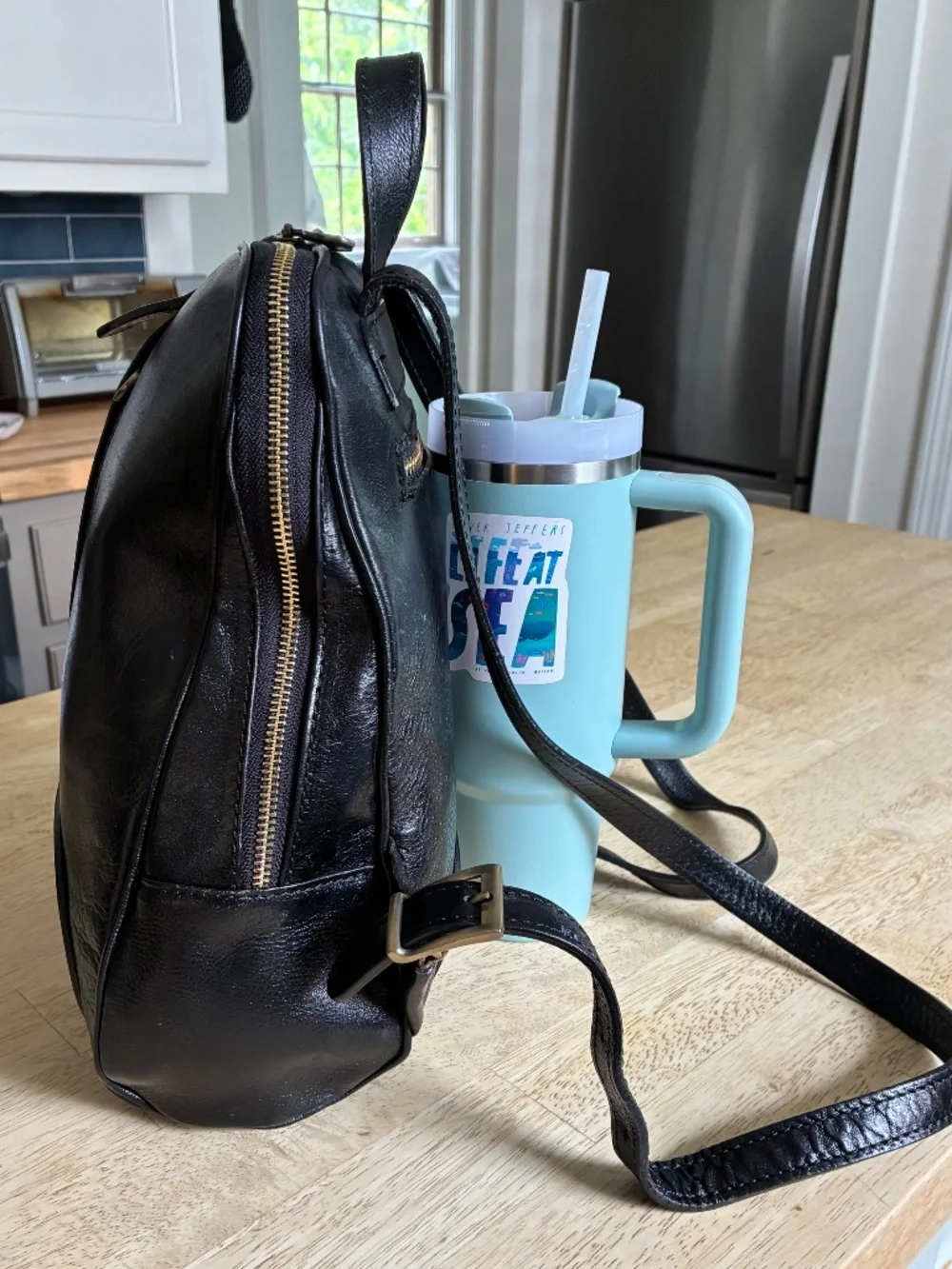 Vera Pelle Florence Leather Backpack
